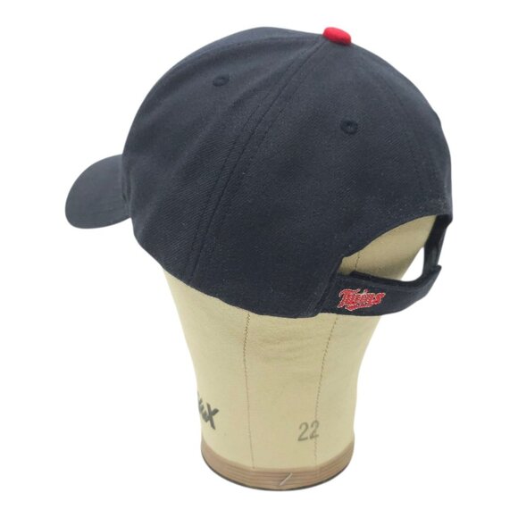 Minnesota Twins Hat Strapback Cap Embroidered Logo Baseball MLB Wool Blend Navy - Picture 9 of 14